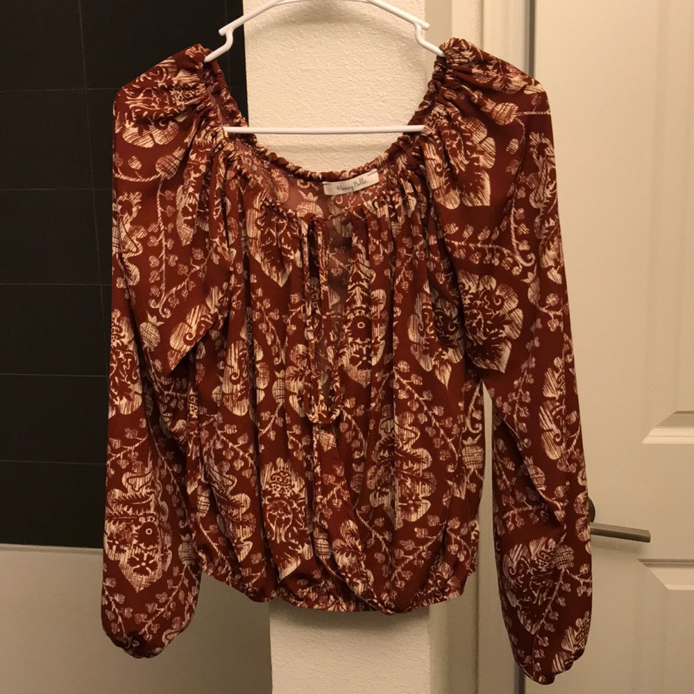 Off the shoulder top